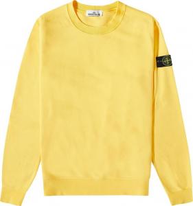 Stone Island Crewneck Sweatshirt Yellow