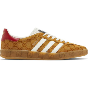 Кроссовки Adidas Adidas x Gucci Gazelle 'GG Monogram', коричневый