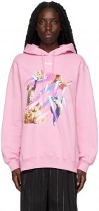 Burberry hoodie shop mens pink