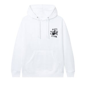 Худи Anti Social Social Club x Playboy Bunny Logo Hoodie White 'White', белый