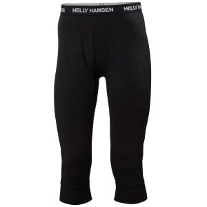 Брюки средней плотности Helly Hansen Lifa Merino 3/4, черный