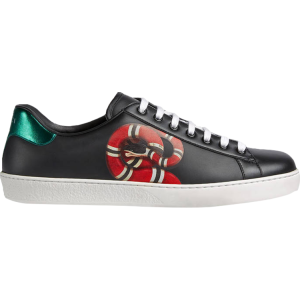 Кроссовки Gucci Ace Kingsnake, черный