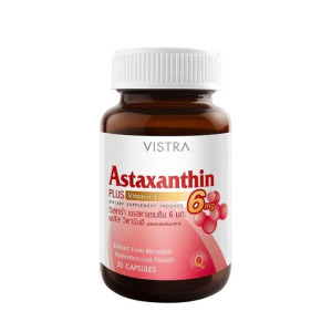 Астаксантин 6 мг с витамином E Vistra, 30 капсул
