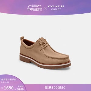 Ботинки мужские Coach Outlet Banks, серо-коричневый