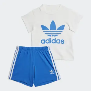 Функциональный жилет Adidas Originals "TREFOIL SHORTS AND SET" (комплект), цвет Bluebird