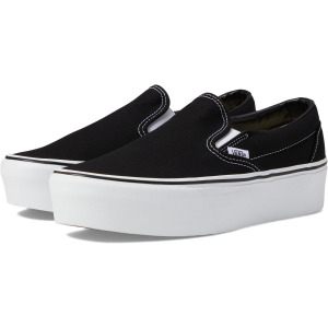 Кроссовки Slip-On Stackform Vans, цвет Canvas Black/True White