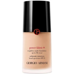 Power Fabric + жидкая основа с SPF 25 Giorgio Armani, цвет 2.5 (FAIR WITH A  PINK UNDERTONE)