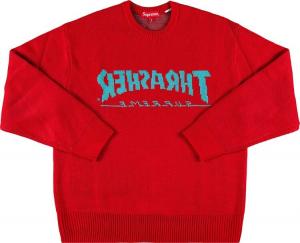Supreme x Thrasher Sweater Red CDEK.Shopping