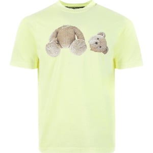 Футболка Palm Angels Bear Classic Tee 'Yellow Fluorescent', желтый