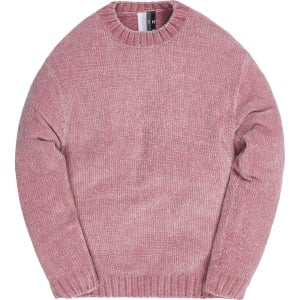 Толстовка Kith Meyer Chenille Crewneck 'Pale Mauve', розовый