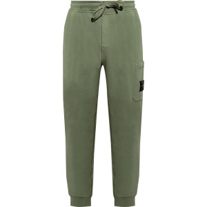 Спортивные брюки Stone Island Logo Sweatpants 'Sage', зеленый