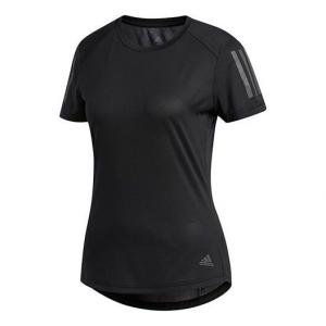 Adidas OWN THE RUN Climalite Running Short sleeve Tee Black CDEK.Shopping