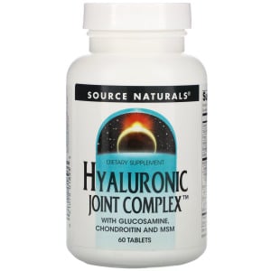 Source Naturals, гиалуроновый комплекс для суставов, 60 таблеток