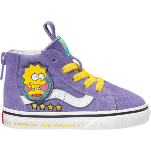 Кеды Vans The Simpsons x Sk8-Hi Zip TD Lisa 4 Prez, фиолетовый