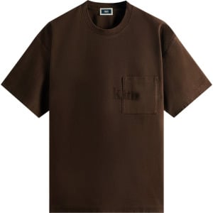 Футболка Kith Quinn Tee 'Confection', коричневый