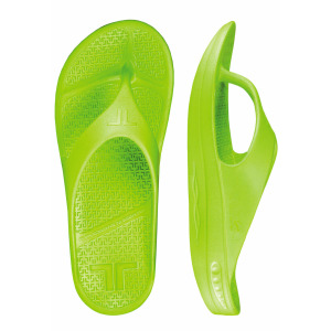 Сандали Telic Energy Flip Flop Recovery Shoe Bathing Sandal Lime, светло - зеленый