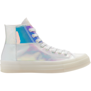 Кроссовки Converse Chuck 70 High Summer Glow - White Iridescent, белый