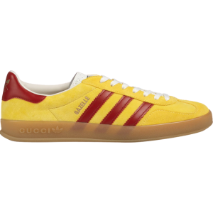 Кроссовки Adidas Adidas x Gucci Gazelle 'Yellow Velvet', желтый