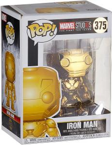 Funko Pop Marvel Studios 10 Iron Man Gold Chrome