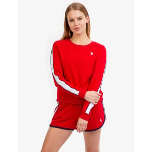 Свитшот U.S. Polo Assn. Raglan Sleeve Crew Neck, красный