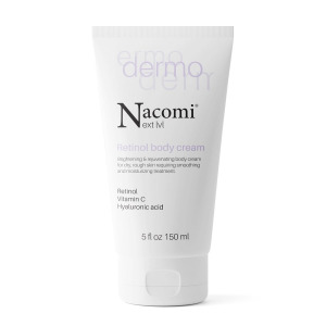 Nacomi Next Level Dermo Осветляющий и омолаживающий крем для тела с ретинолом и витамином С 150мл