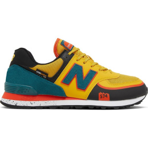 Кроссовки New Balance 574T 'Harvest Gold Blaze', желтый