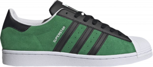 Adidas green best sale superstar sneaker