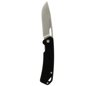 Охотничий складной нож 7,5 см AXIS 75 GRIP V2 черный SOLOGNAC