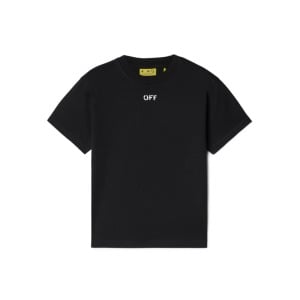 Off-White Kids футболка Off Stamp, черный