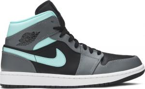 Air Jordan 1 Mid Grey Aqua