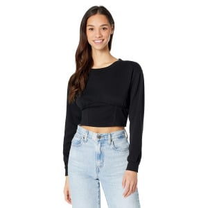 Толстовка Madden Girl, Corset Waist Sweatshirt