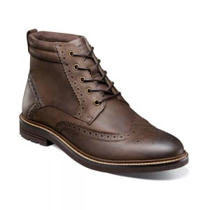 Мужские ботинки Odell II Wingtip Nunn Bush, коричневый