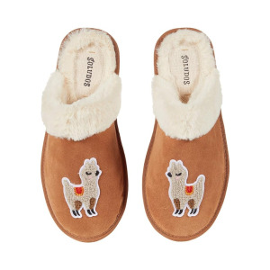 Домашняя обувь Soludos Llama Cozy Slipper, оранжевый