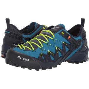 Обувь для скалолазания  Wildfire Edge SALEWA, цвет Premium Navy/Fluo Yellow