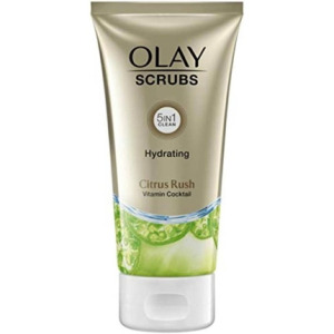 Скраб увлажняющий отшелушивающий очищающий крем Citrus Rush 150мл, Olay