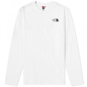 The North Face Long Sleeve Red Box Tee