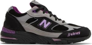 New Balance Stray Rats x Wmns 991 Made In England Black