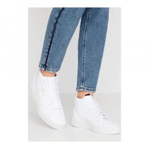 Adidas sleek online mid white pink
