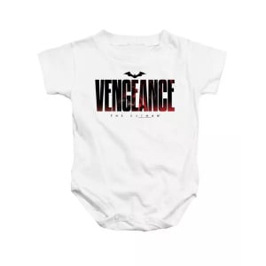 Комбинезон The Baby Vengeance For The Bat для девочек Batman, белый