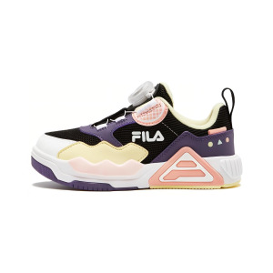 FILA Детские кроссовки для скейтбординга PS, Black/College Purple