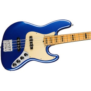 Fender American Ultra Jazz Bass, кленовый гриф, синяя кобра 0199022795