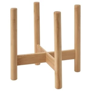 Подставка для цветов Ikea Daksjus Bamboo, 21 см