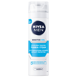 Nivea Men Sensitive охлаждающая пена для бритья, 200 мл