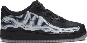 Nike air force online 1 qs skeleton black