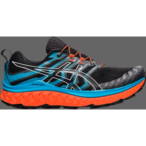 Кроссовки trabuco max 'black digital aqua' Asics, черный