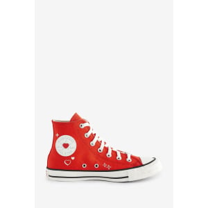 Спортивные кроссовки Chuck Taylor с декором в форме сердечка Converse, красный