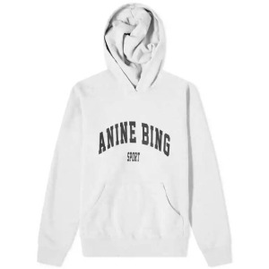 Толстовка Anine Bing Harvey Crew Sweat, серый меланж