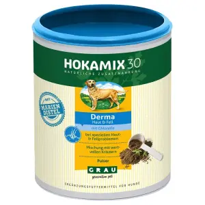 Травяная смесь для кожи и шерсти собак Hokamix 30 Grau, 2 х 350 г