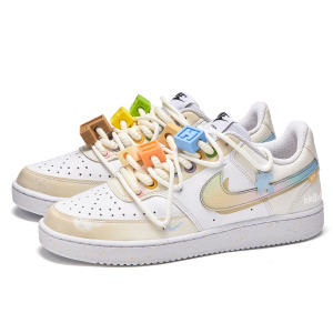 Мужские кроссовки для скейтбординга Nike Court Vision 1, Off-white