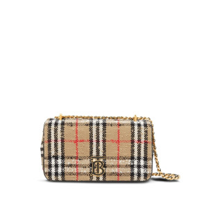 Сумка на плечо Lola в клетку Vintage Check Burberry, бежевый